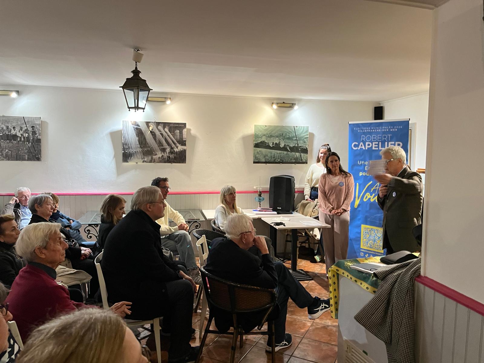 Apéro-débat : des échanges riches et concrets sur l’avenir de Villefranche