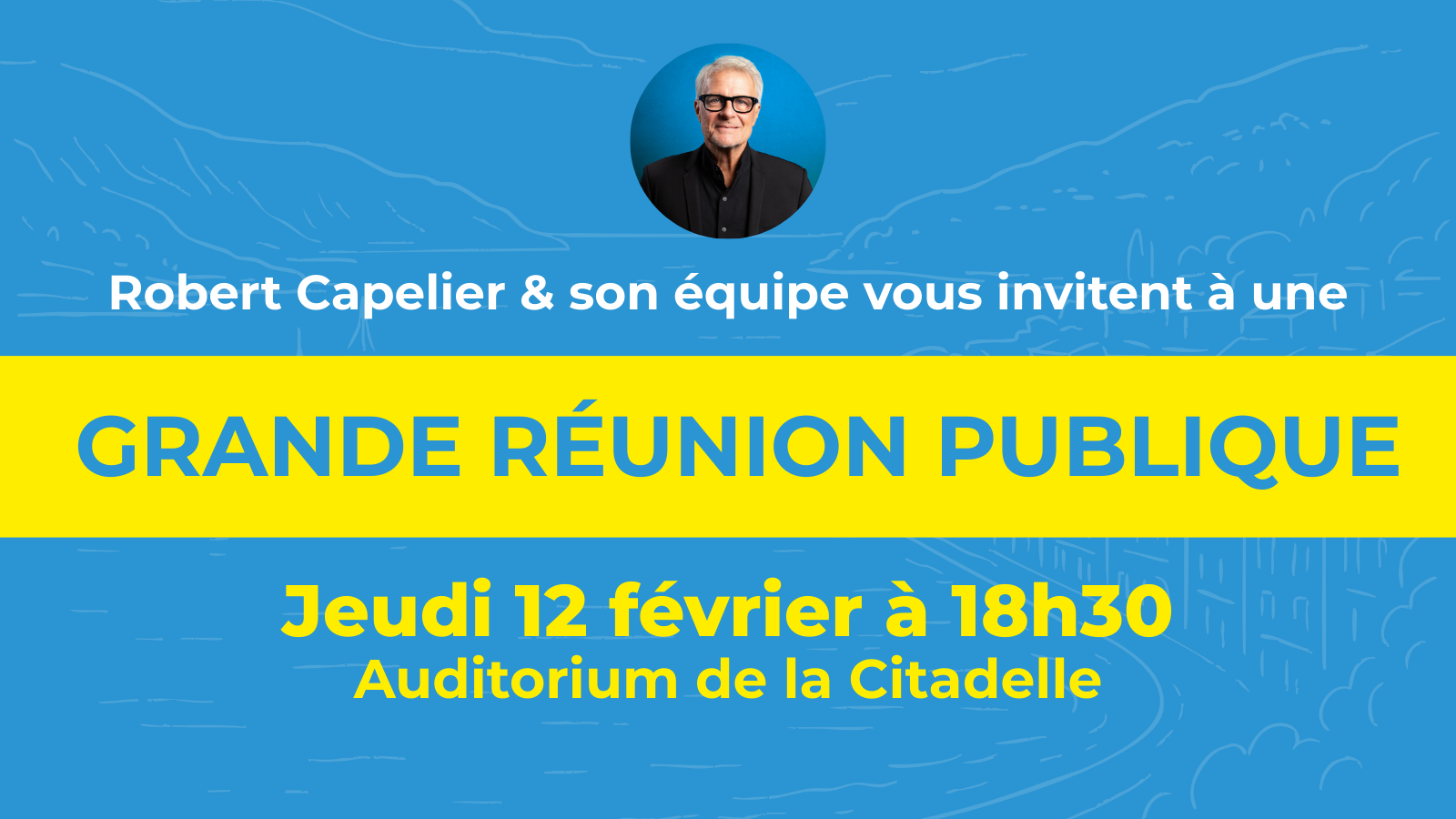 Grande réunion publique le 12 février à la Citadelle
