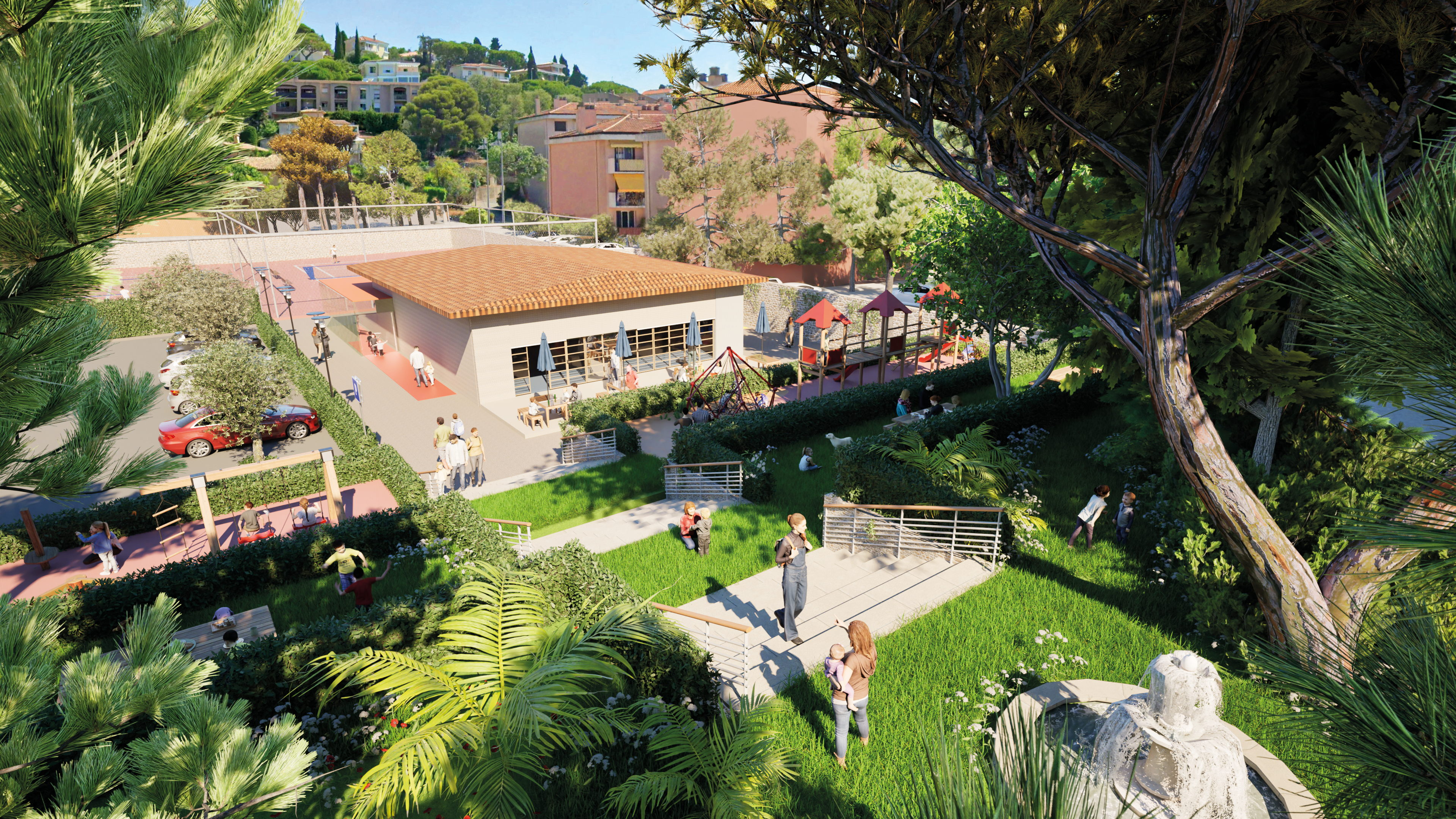 Le Col : redonner prestige et convivialité à un quartier résidentiel majeur